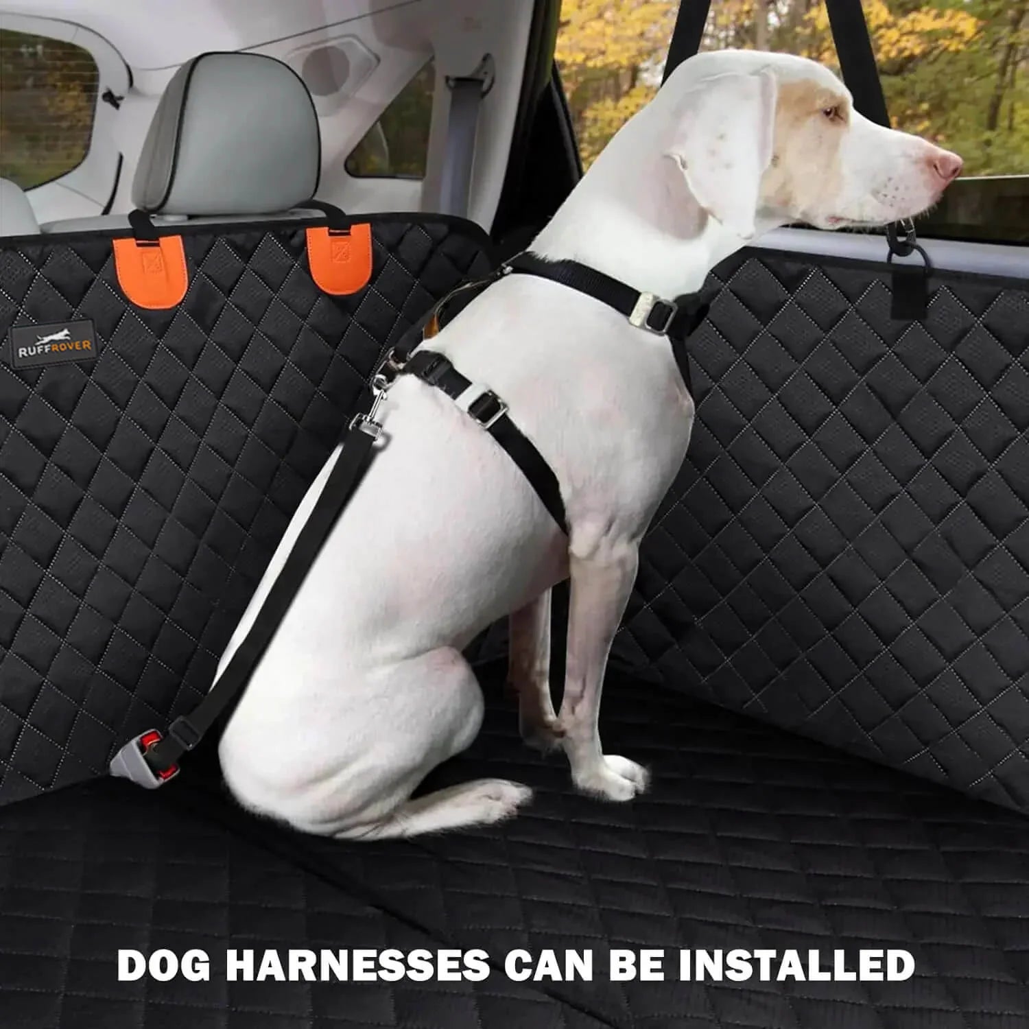 RealmRide™ Premium Comfort USA Dog Seat Cover